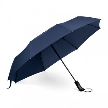 Автоматический зонт, складной, Forest Campanella Silver black, синий