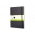 Записная книжка Moleskine Classic Soft (нелинованный), Хlarge (19х25 см), черный