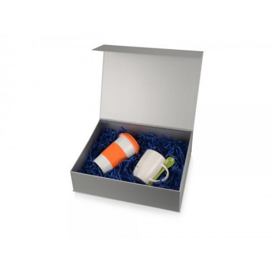 Подарочная коробка Giftbox большая, серебристый Подарочная коробка Giftbox большая, серебристый
