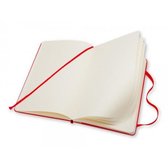 Записная книжка Moleskine Classic (в линейку) в твердой обложке, Large (13х21см), красный Записная книжка Moleskine Classic (в линейку) в твердой обложке, Large (13х21см), красный