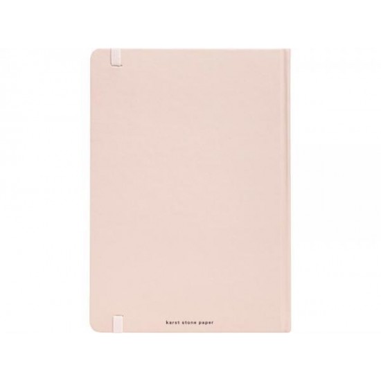 Блокнот в твердом переплете Karst® формата A5, light pink Блокнот в твердом переплете Karst® формата A5, light pink