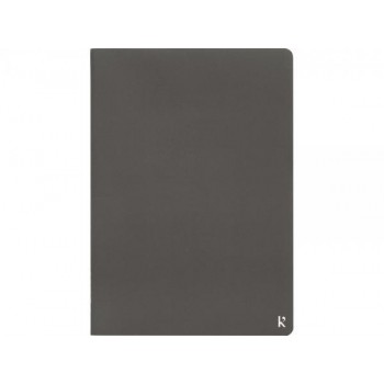 Комплект из двух блокнотов Karst® формата A5 с листами из каменной бумаги, slate grey