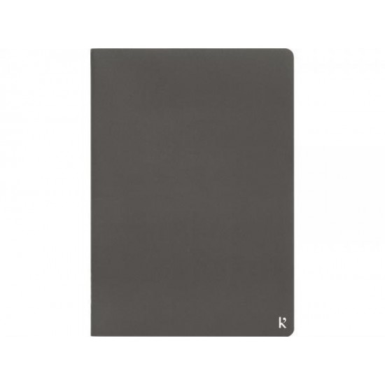 Комплект из двух блокнотов Karst® формата A5 с листами из каменной бумаги, slate grey