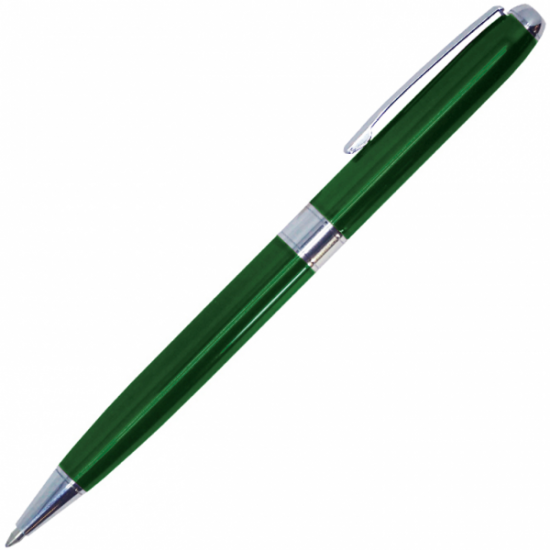 Ручка шариковая Gamma, металлическая, зеленая/серебристая Ручка шариковая Gamma, металлическая, зеленая/серебристая