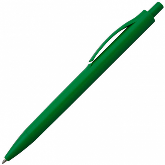 Ручка шариковая Хит, пластиковая, зеленая, pantone 348 С Ручка шариковая Хит, пластиковая, зеленая, pantone 348 С