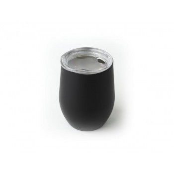 Вакуумная термокружка Amazon 400 мл, металл, черный