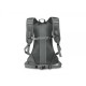 GOSIA. polyester backpack, светло-серый