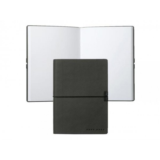 Блокнот А6 Dark Grey. Hugo Boss, темно-серый