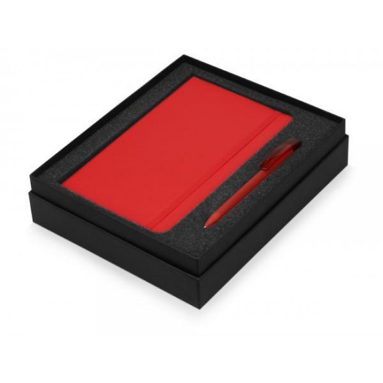 Подарочный набор Moleskine Amelie с блокнотом А5 Soft и ручкой, красный