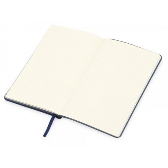 Блокнот Notepeno 130x205 мм с тонированными линованными страницами, темно-синий Блокнот Notepeno 130x205 мм с тонированными линованными страницами, темно-синий