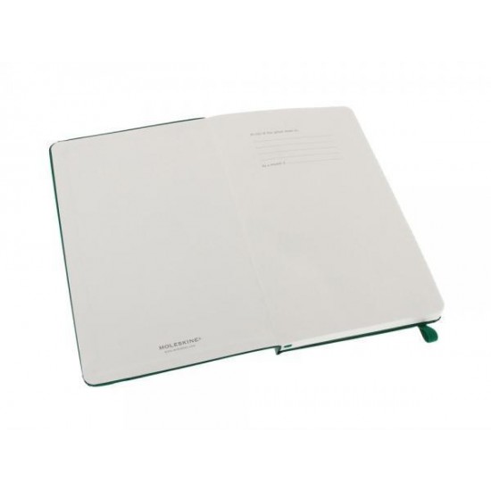 Записная книжка Moleskine Classic (в линейку) в твердой обложке, Large (13х21см), зеленый Записная книжка Moleskine Classic (в линейку) в твердой обложке, Large (13х21см), зеленый