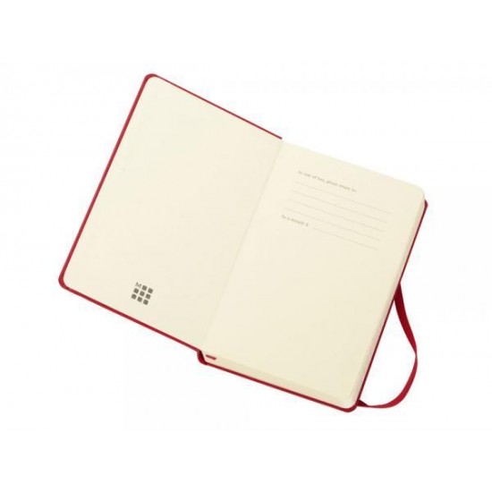 Ежедневник Moleskine Classic (2022), Pocket (9х14), красный, твердая обложка Ежедневник Moleskine Classic (2022), Pocket (9х14), красный, твердая обложка