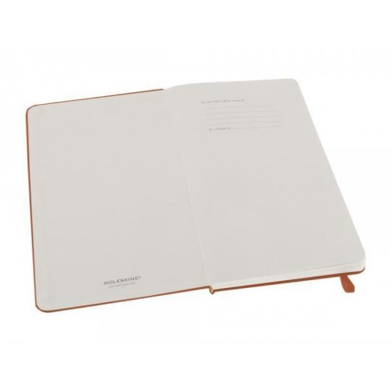 Записная книжка Moleskine Classic (в линейку) в твердой обложке, Large (13х21см), оранжевый коралл Записная книжка Moleskine Classic (в линейку) в твердой обложке, Large (13х21см), оранжевый коралл