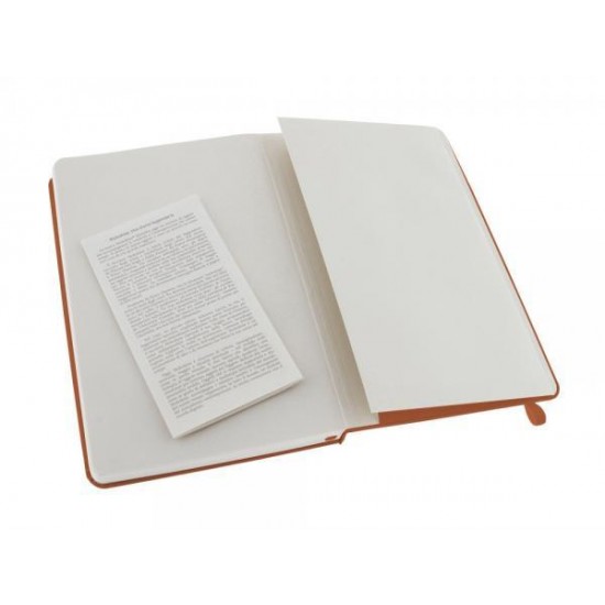 Записная книжка Moleskine Classic (в линейку) в твердой обложке, Large (13х21см), оранжевый коралл Записная книжка Moleskine Classic (в линейку) в твердой обложке, Large (13х21см), оранжевый коралл