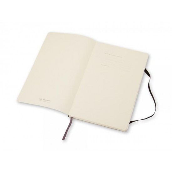 Записная книжка Moleskine Classic Soft (нелинованный), Pocket (9х14 см), черный