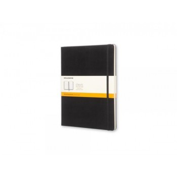 Записная книжка Moleskine Classic (в линейку), Хlarge (19х25 см), черный