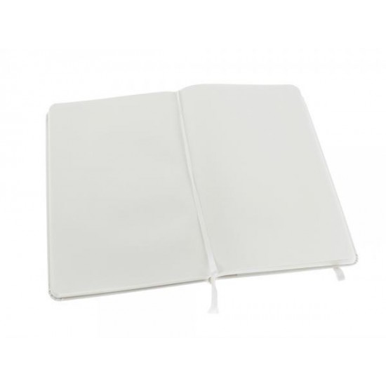 Записная книжка Moleskine Classic (нелинованный) в твердой обложке, Large (13х21см), белый Записная книжка Moleskine Classic (нелинованный) в твердой обложке, Large (13х21см), белый