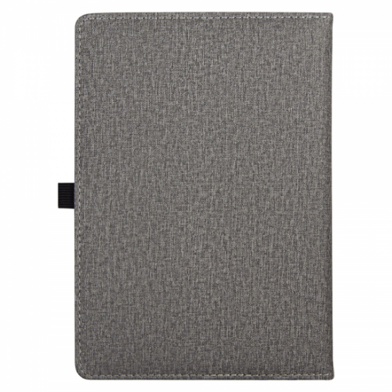 Ежедневник Smart Wallet Cambric A5, серый, недатированный, в твердой обложке с поролоном Ежедневник Smart Wallet Cambric A5, серый, недатированный, в твердой обложке с поролоном