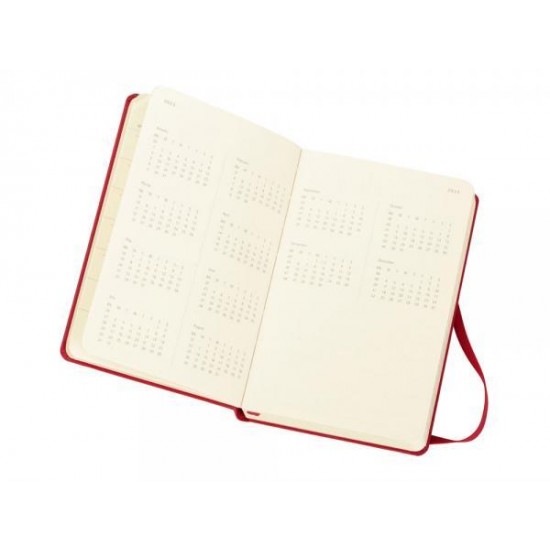 Ежедневник Moleskine Classic (2022), Pocket (9х14), красный, твердая обложка Ежедневник Moleskine Classic (2022), Pocket (9х14), красный, твердая обложка