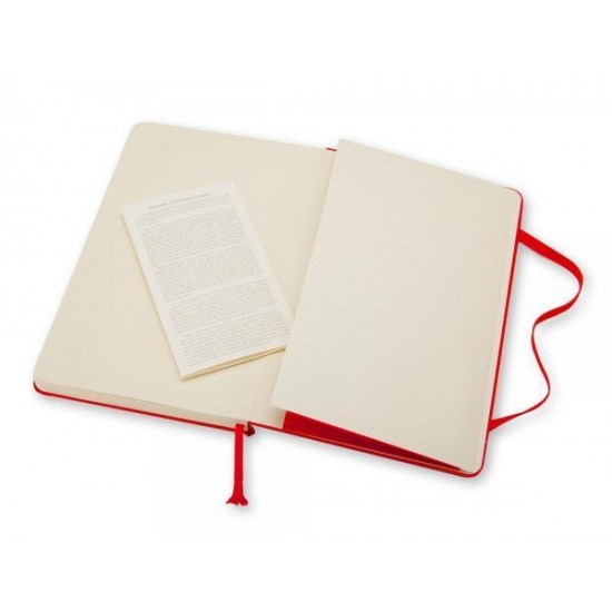 Записная книжка Moleskine Classic (в линейку) в твердой обложке, Large (13х21см), красный Записная книжка Moleskine Classic (в линейку) в твердой обложке, Large (13х21см), красный
