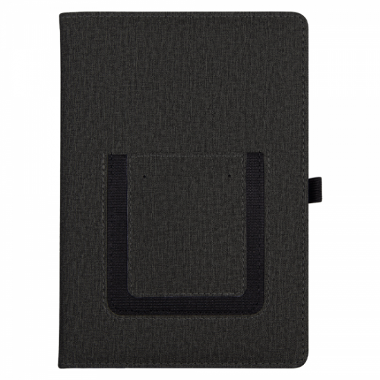 Ежедневник Smart Wallet Cambric A5, черный, недатированный, в твердой обложке с поролоном Ежедневник Smart Wallet Cambric A5, черный, недатированный, в твердой обложке с поролоном