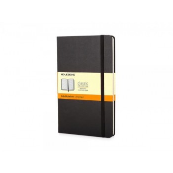 Записная книжка Moleskine Classic (в линейку) в твердой обложке, Pocket (9x14см), черный