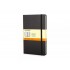 Записная книжка Moleskine Classic (в линейку) в твердой обложке, Pocket (9x14см), черный