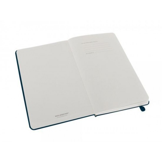 Записная книжка Moleskine Classic (нелинованный) в твердой обложке, Large (13х21см), голубой сапфир Записная книжка Moleskine Classic (нелинованный) в твердой обложке, Large (13х21см), голубой сапфир