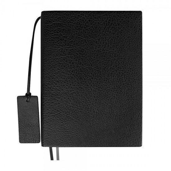 Ежедневник Flexy Foggia Leatherette B5, черный, недатированный, в гибкой обложке в подарочной коробке Ежедневник Flexy Foggia Leatherette B5, черный, недатированный, в гибкой обложке в подарочной коробке