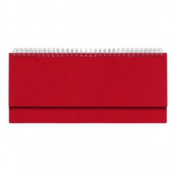 Планинг Alfa Soft 325*130 мм, красный, недатированный, в твердой обложке