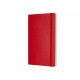 Записная книжка Moleskine Classic Soft (нелинованный), Large (13х21см), красный