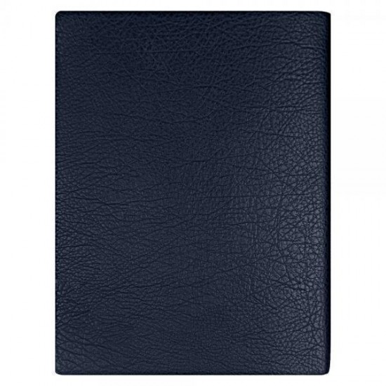 Ежедневник Flexy Foggia Leatherette B5, темно-синий, недатированный, в гибкой обложке  в подарочной коробке