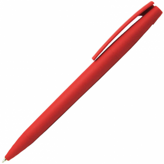 Ручка шариковая, пластик, софт тач, красный/красный, Z-PEN Ручка шариковая, пластик, софт тач, красный/красный, Z-PEN