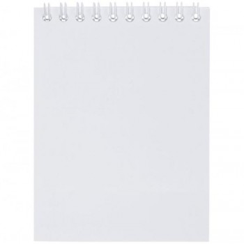 Блокнот Bonn Soft Touch, S, белый