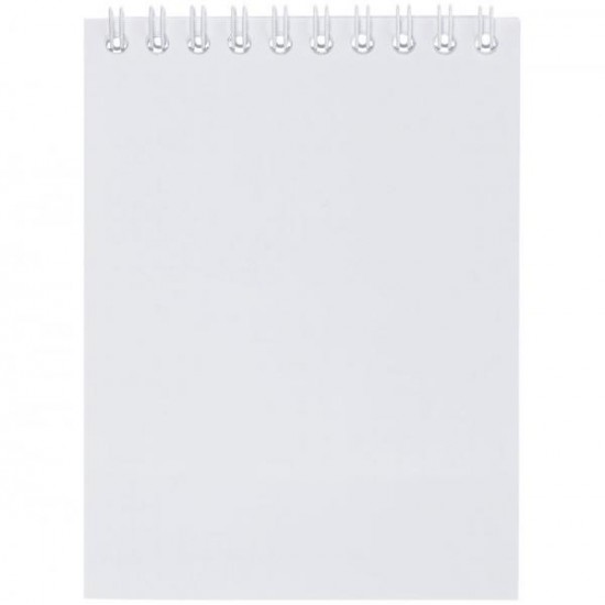 Блокнот Bonn Soft Touch, S, белый