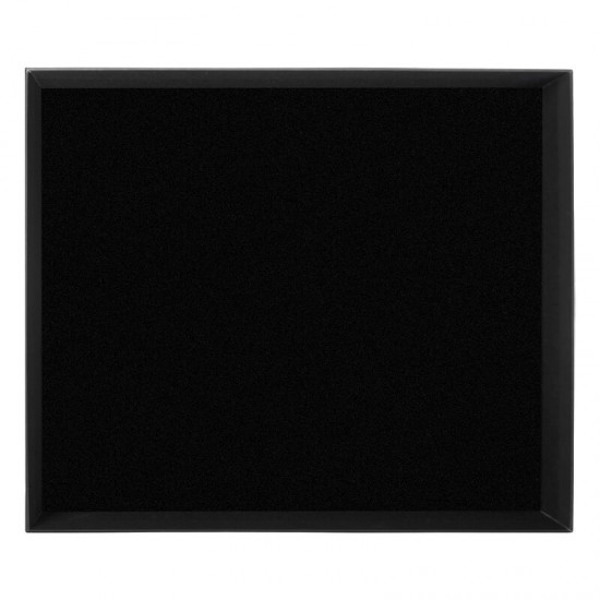Коробка подарочная Solution Superior Alfa Soft Touch,  33,3*28,2*8 см, цвет черный, черный ложемент (под индивидуальную вырубку)