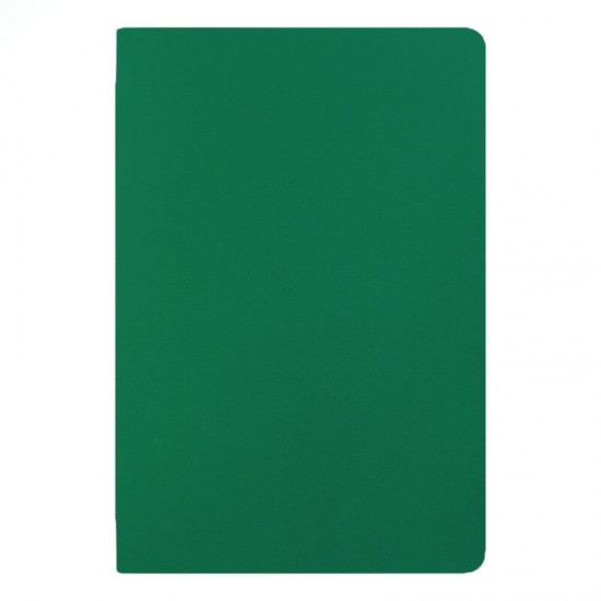 Ежедневник Flexy Velours de soie  А5, зеленый, недатированный, в гибкой обложке