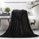 Плед мягкий флисовый Super Soft  Comfort Travel, 125*170 см, черный