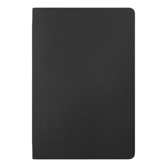 Ежедневник Flexy Velours de Soie Color А5, чернo-красный, недатированный, в гибкой обложке