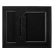 Коробка подарочная Solution Superior Alfa Soft Touch  под ежедневник, ручку и термос, 33,3*28,2*8 см, цвет черный, черный ложемент (с вырубленным ложементом)