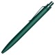 Ручка шариковая Shine Ray Soft touch алюминиевая, зеленая