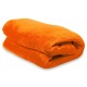 Плед мягкий флисовый Super Soft  Comfort Travel, 125*170 см, оранжевый