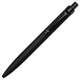 Ручка шариковая Shine Ray Soft touch алюминиевая, черная