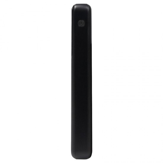 Внешний аккумулятор (powerbank)  «Stream 10»,  10 000 mAH, с двумя зарядными шнурами,  22,5W (Ватт)  super fast charge, Power Delivery (PD) 25.5W (dfnn),  c цифровым дисплеем для контроля заряда, черный