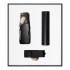 Набор подарочный Solution Superior Trio (флешка USB 2.0 Twister 16GB, пластик Софт Тач/металл, черный/черный, фонарик Tools Spot, брелок-карабин Tools Module)