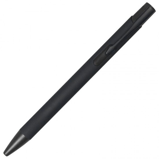 Ручка шариковая Legend Soft Touch Monochrome Requis, черная