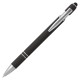 Ручка шариковая, Star Soft Touch Shiny Silver Requis, черная
