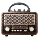 Ретро радио в стиле радиолы, диапазон частот  AM FM SW, USB, Bluetooth, Heritage Timeless, цвет  коричневый