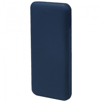 Внешний аккумулятор (powerbank) «Amper», 10 000 mAH, 5V 2.0 A, темно-синий