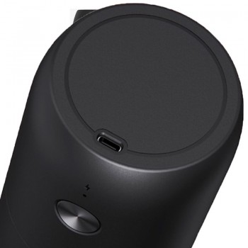 Кофемолка Circle Joy Electric Coffee Grinder, на аккумуляторе, type-c, черная
